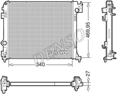 Радіатор основний - (214104BE0A) DENSO DRM46065