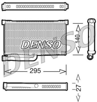 Фото 3 - Радиатор печки DENSO DRR02004