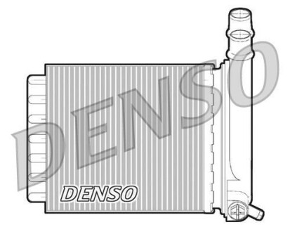 Радіатор пічки - ((6448Q9)) DENSO DRR07007 (фото 1)