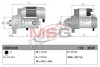Стартер - ((2810038050, 2810038070)) DENSO DSN1236 (фото 2)