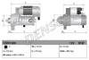 Стартер - (31200PRBA11, 31200PRBA11RM, 31200RAD003) DENSO DSN1389 (фото 1)