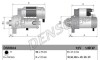 Стартер - (12412247063, 12412249295, 12412344238) DENSO DSN504 (фото 1)