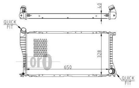 Теплообменник - DEPO 004-017-0033-B