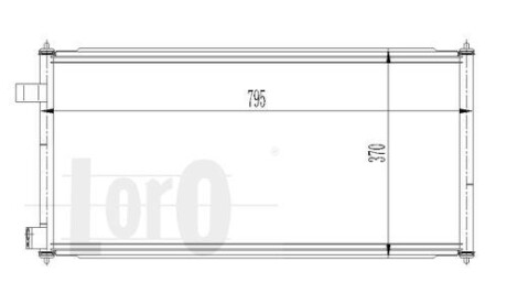 Конденсатор - (4488406, 4367057, 2T1H19710AC) DEPO 017-016-0021