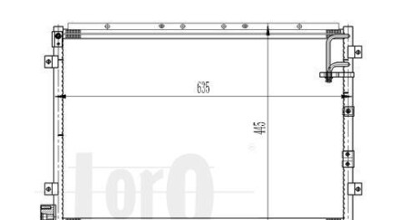 Радіатор кондиціонера Sorento 2.5CRDi 06-11 - DEPO 024-016-0004