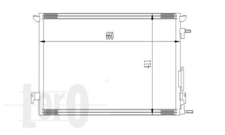 Радіатор кондиціонера SIGNUM/VECTRA C/CROMA 1.8i/1.6i/1.8i 02- - DEPO 037-016-0013