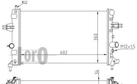 Теплообменник - DEPO 037-017-0001