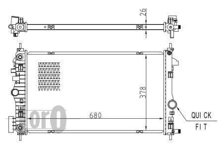 Теплообменник - DEPO 037-017-0090-B