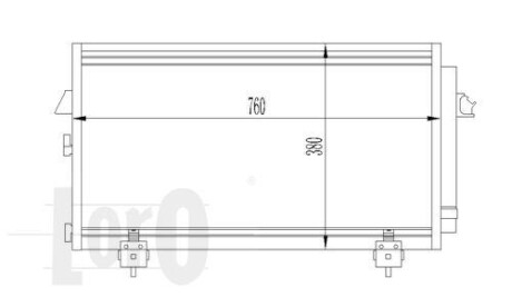 Конденсатор, кондиционер - DEPO 051-016-0014