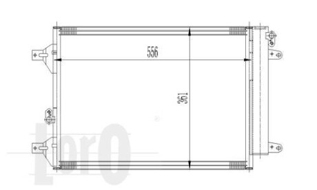 Конденсатор, кондиционер - DEPO 053-016-0021