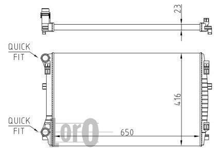 Теплообменник - DEPO 053-017-0044