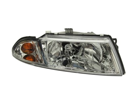 Фара главного света передняя, левая - (mr485384) DEPO 214-1157R-LD-EM