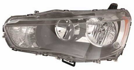 Фара левая HB4/HB3, автом. рег., черн., рамка 9/09- [] - DEPO 214-1198L-LDEM2