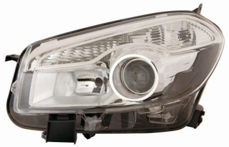 Nissan Qashqai (10-) фара правая линзованная под корректор - (26060BR00A, 26060BR00B) DEPO 21511D7RLDEM