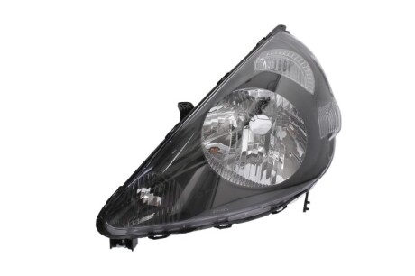 Фара HONDA FIT 01-07 5D черная под электрокорректор - DEPO 2171148LLEMD2