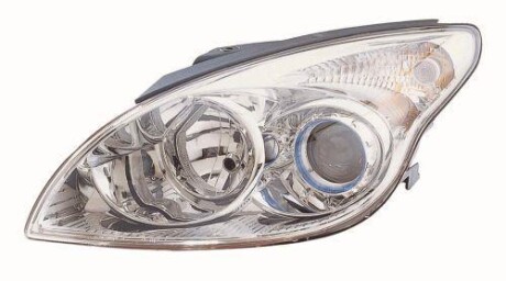 Фара главного света передняя, левая - DEPO 221-1146L-LD-EM