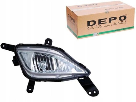 221-2039R-UE_фара противотуманная правая! \ Hyundai I30 11> - DEPO 2212039RUE