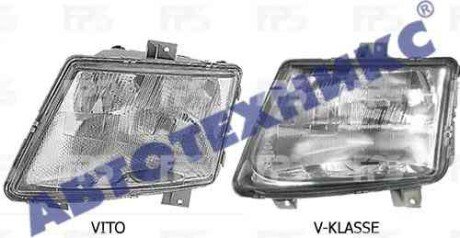 Фара - DEPO 3541 R8-E