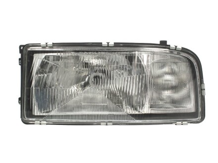 Фара Прав (H4/W5W, електричн, з мотором, без індикаторів, колір відбивача: срібн) MERCEDES ACTROS, ACTROS MP2 / MP3, ATEGO, AXOR 04.96- - DEPO 440-1139R-LD-EM