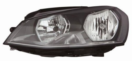 Фара l vw golf 12- черная - DEPO 44111J3LMLDEM2