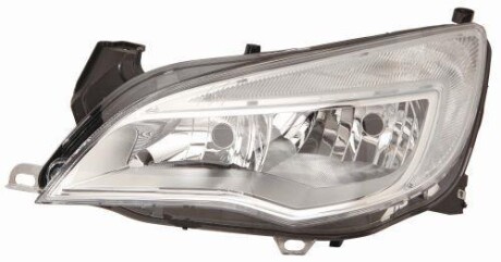 Фара ASTRA 09-12 LH 5D электрическая хром - ((1216181, 13253646)) DEPO 4421161LMLDEM1