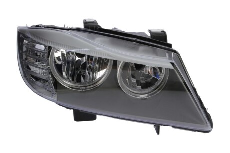 Фара r bmw e90 08-11 черная - DEPO 4441165RLDEM2