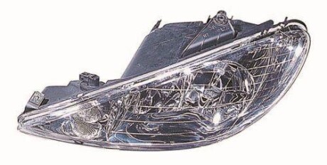 Фара главного света передняя, левая - (6204S9) DEPO 550-1121L-LD-EM