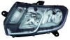 Фара L RENAULT LOGAN/SANDERO 14- черная - ((260607796R)) DEPO 55111A2LLDEM2 (фото 2)