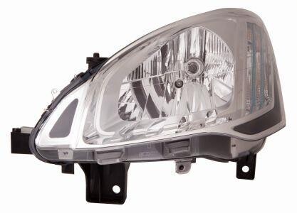 Ct berlingo 12- фара передняя, левая, електр. + мотор h4/py21w/w5w - DEPO 552-1141LMLD-EM