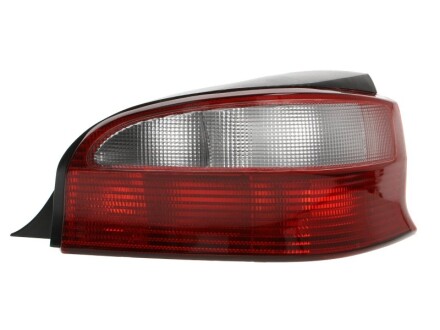 Ліхтар задній Прав (P21/5W/P21W, колір повороту білий, колір скла червон) CITROEN SAXO Хетчбек 02.96-04.04 - ((6351L8)) DEPO 552-1912R-UE