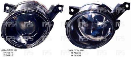 Фото товара Автозапчастина DEPO 7406 H1-E : Купить на tto.com.ua