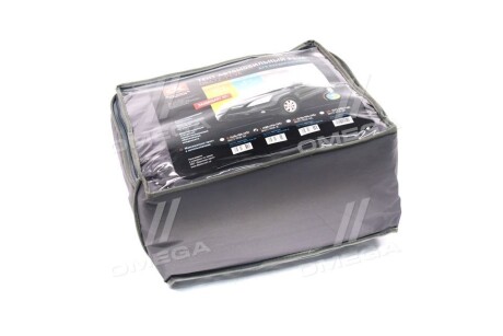 Тент автомобильный (вырез под зеркала + молния) (джип) 480x195x155 (ДК) L - Дорожная Карта DK472-PEVA-3L