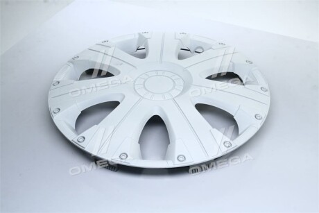 Колпак колеса белый (1шт) R15 ДК - Дорожная Карта DK-R15UW