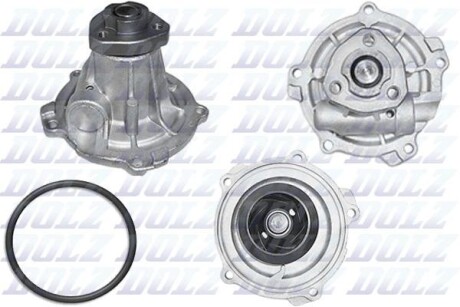 Водяний насос Caddy II/Passat B5/Audi A4/A6 1.9TDI/SDI -02 - (028121004, 028121004V, 028121004X) DOLZ A182 (фото 1)