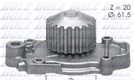 Водяной насос - DOLZ H118