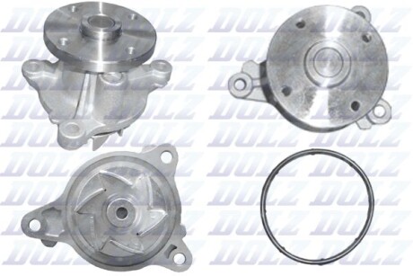 Помпа воды HYUNDAI i10/20 1.2 08-,Kia Picanto,Rio 1.2 11- - (2510003040, 2510003041) DOLZ H235