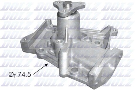 Насос водяний - (pa746, qcp2550, m3011) DOLZ K107