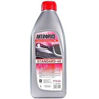 Антифриз Дорожня Карта Standard -40 -24°C червоний, 1л - Дорожная Карта 48021106375