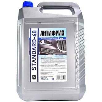 Антифриз Дорожня Карта Standard-40 Ready to use -24°C синій, 10л - Дорожная Карта 48021106383