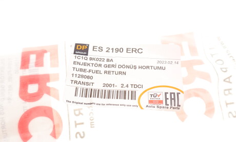 Фото 8 - Елемент топливной системы DP Group ES 2190 ERC