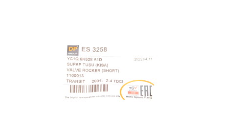 Фото 2 - Толкатель клапана DP Group ES 3258