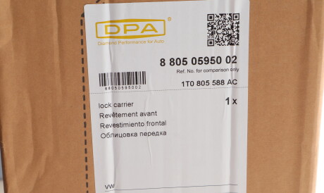 Фото 2 - Панель передня DPA 88050595002