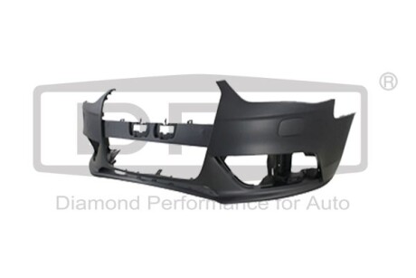 Bumper, front, with headlight washer system and without parking aid, SPORTS - DPA 88071824402