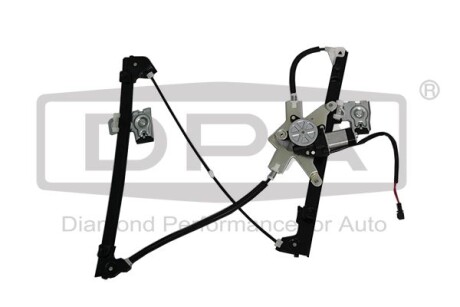 Стеклоподъемник передний правый с моторчиком VW Caddy (96-03),Polo (96-02)/Seat Ibiza (93-02) - DPA 88370536802