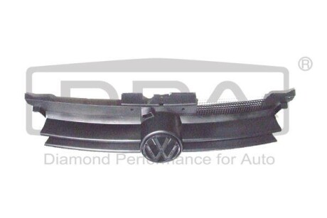 Решетка радиатора без эмблемы (черная) VW Golf (97-05,03-06) - DPA 88530047002