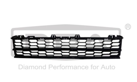 Решетка радиатора нижняя с декоративной планкой Skoda Superb (15-) - (3V08535519B9, 3V08536779B9) DPA 88531807402