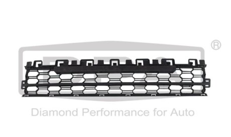 Вентиляційна решітка; сатиновий чорний; - DPA 88531825002