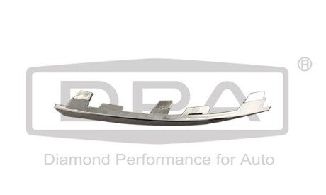 Накладка на задний бампер левая VW Polo (10-) хром - DPA 88531825602