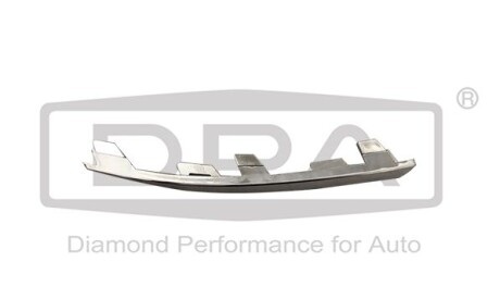 Накладка на задний бампер правая VW Polo (10-) хром - DPA 88531825702