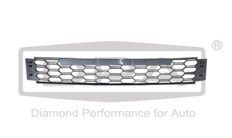 Vent grille, satin black - DPA 88531830402